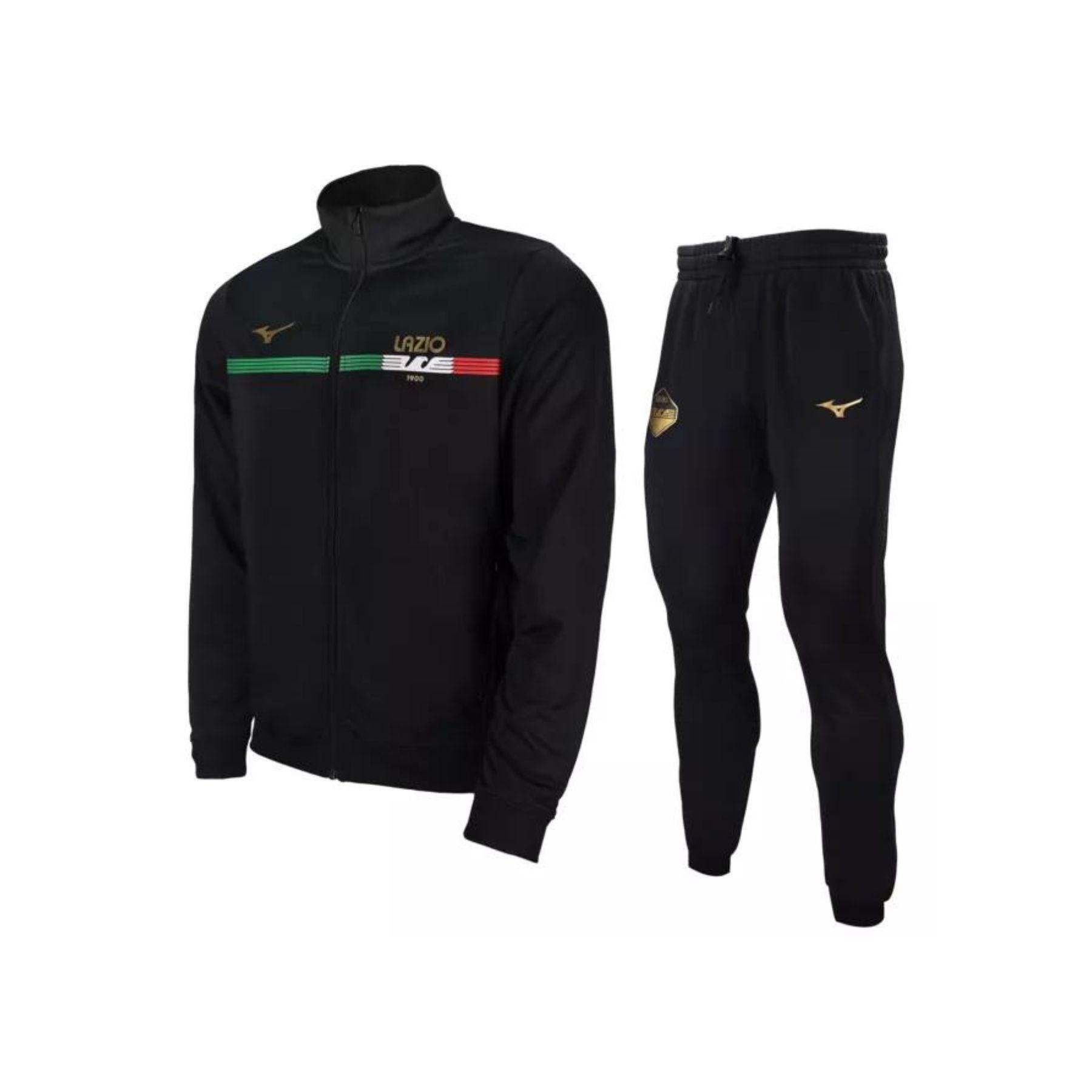 Felpa Nera Felpa Mizuno Nuova Lazio Felpa Con Zip Mizuno Felpa