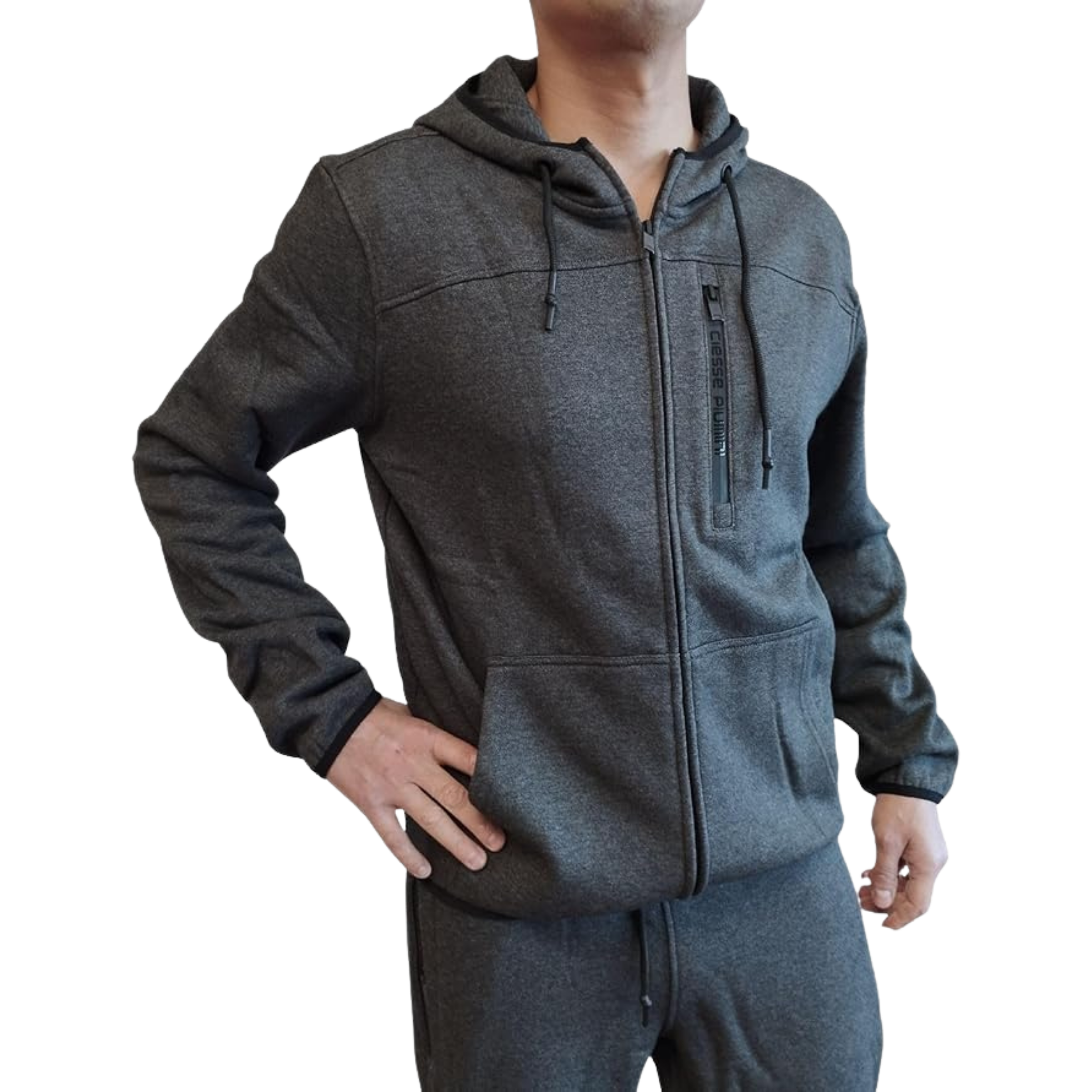 FELPA CAPPUCCIO E ZIP YURI 3.0