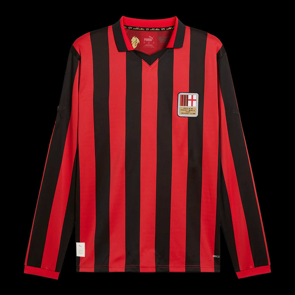 AC MILAN MAGLIA AUTHENTIC 125TH ANNIVERSARY