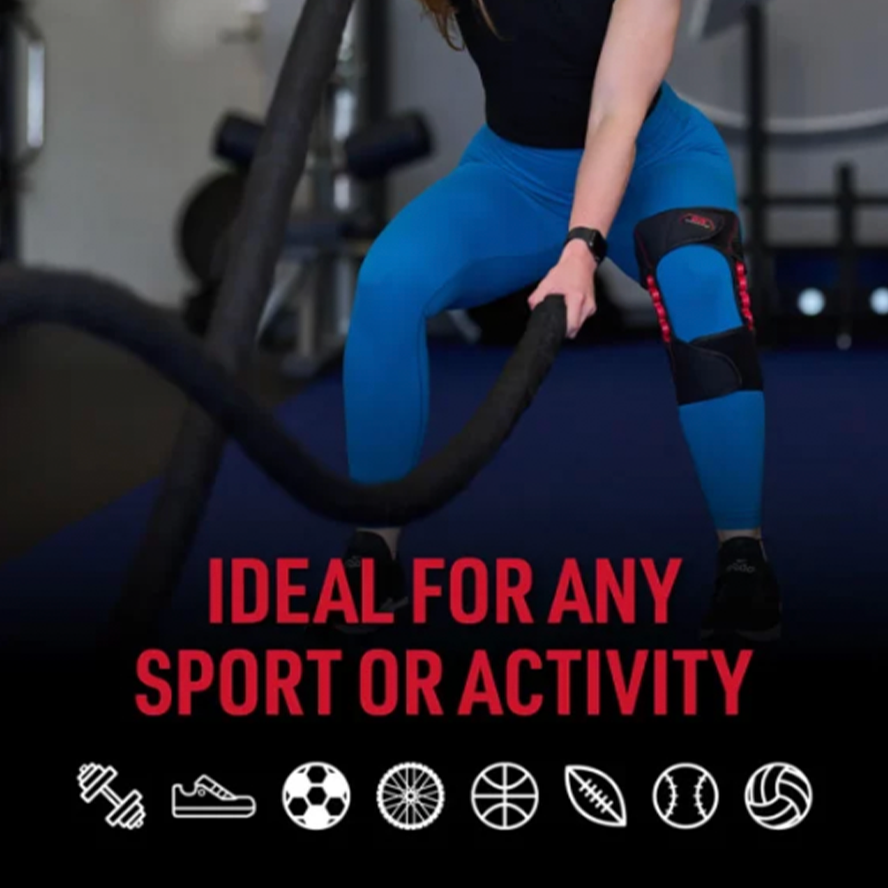 MC DAVID NRG KNEE OVER WRAP