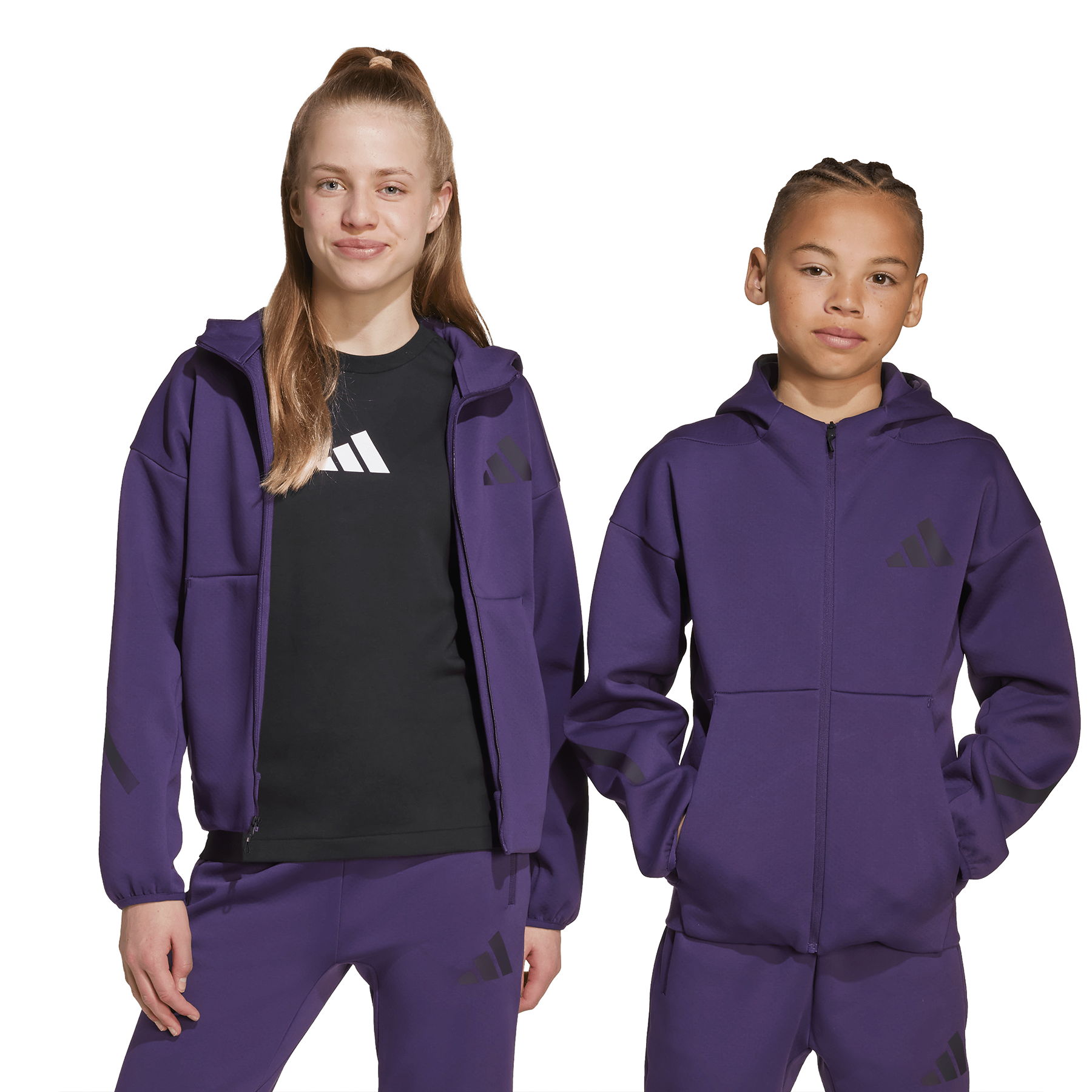 FELPA FULL ZIP Z.N.E. KIDS