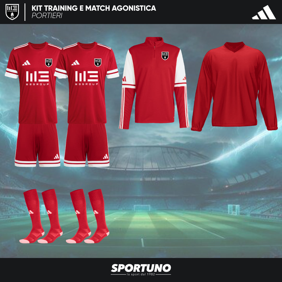KIT AGONISTICA PORTIERI W3