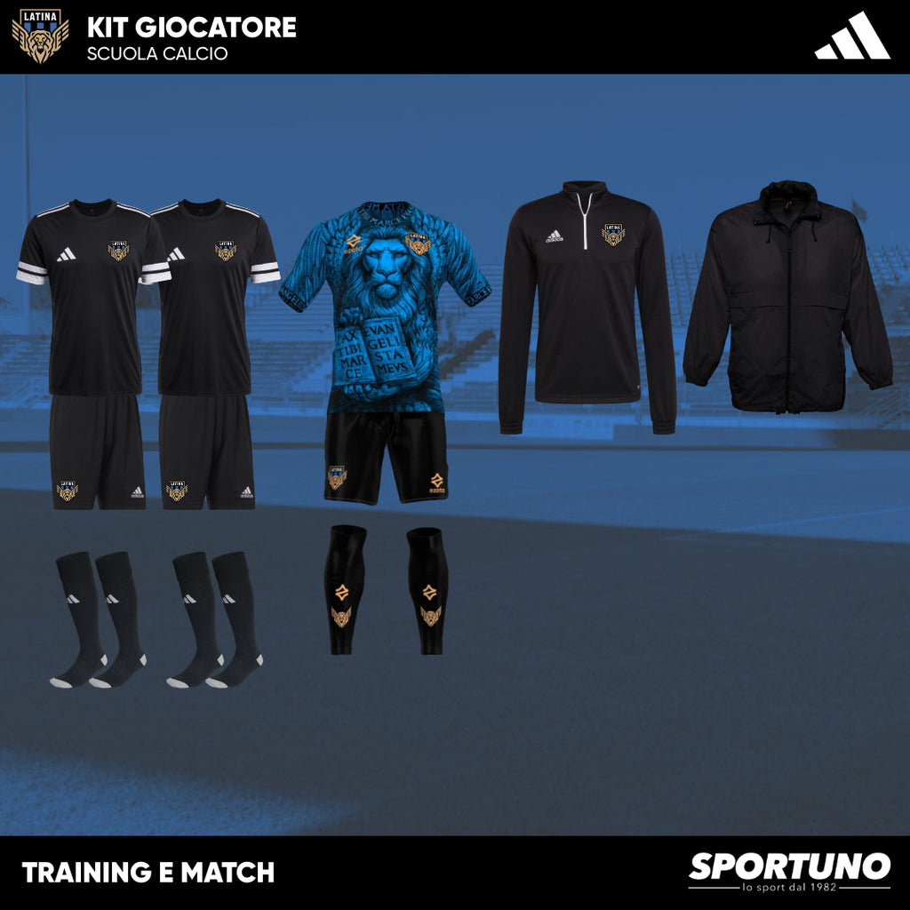 LATINA KIT SCUOLA CALCIO GIOCATORE