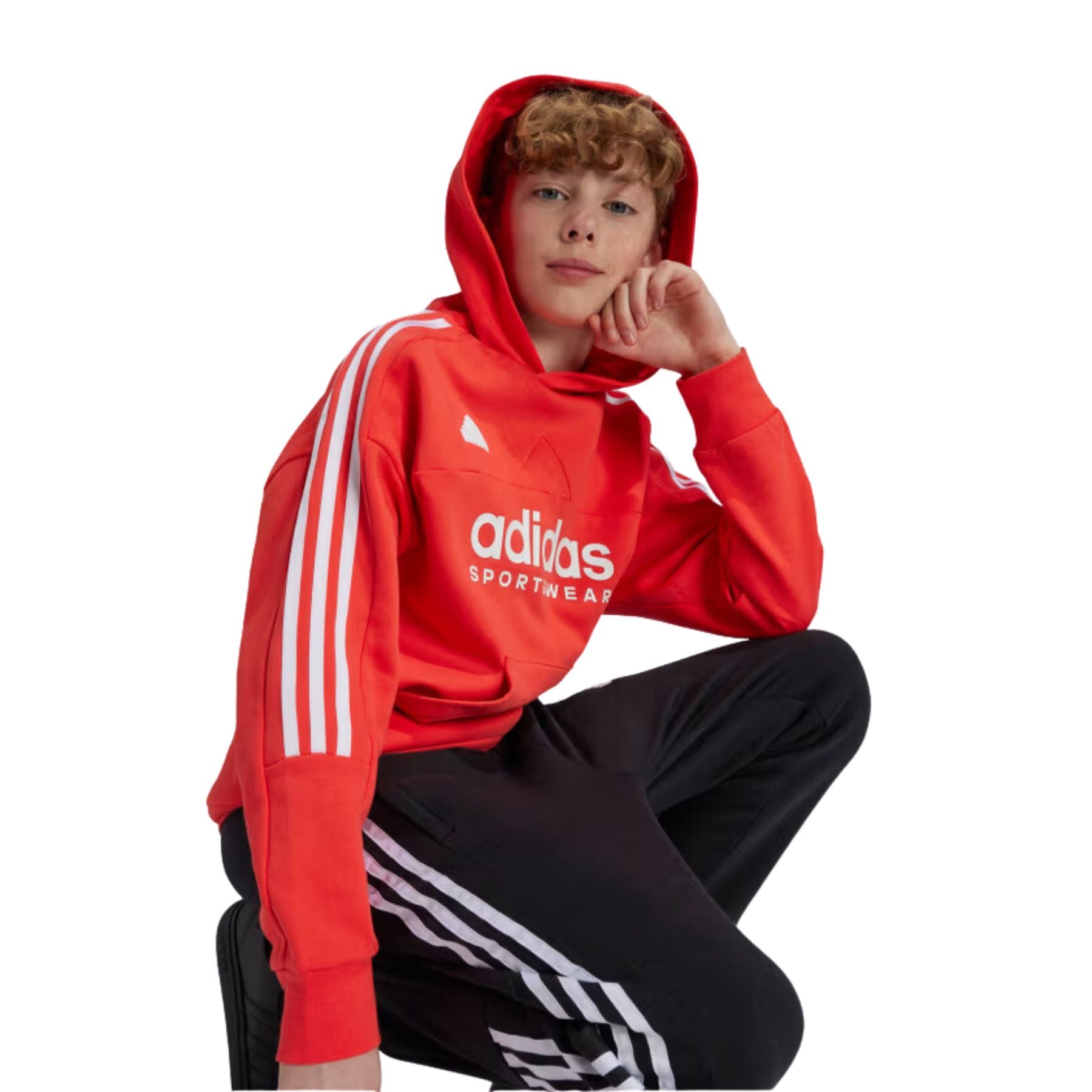 FELPA CON CAPPUCCIO JUNIOR