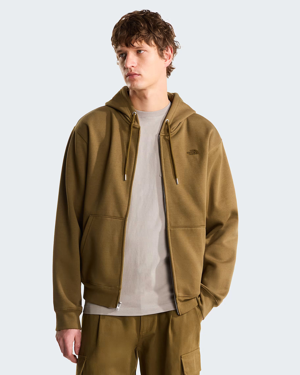 ESS SIMPLE DOME RLX FZ HOODIE  M