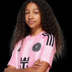 MAGLIA HOME 25/26 MESSI JUNIOR INTERNATIONAL MIAMI CF