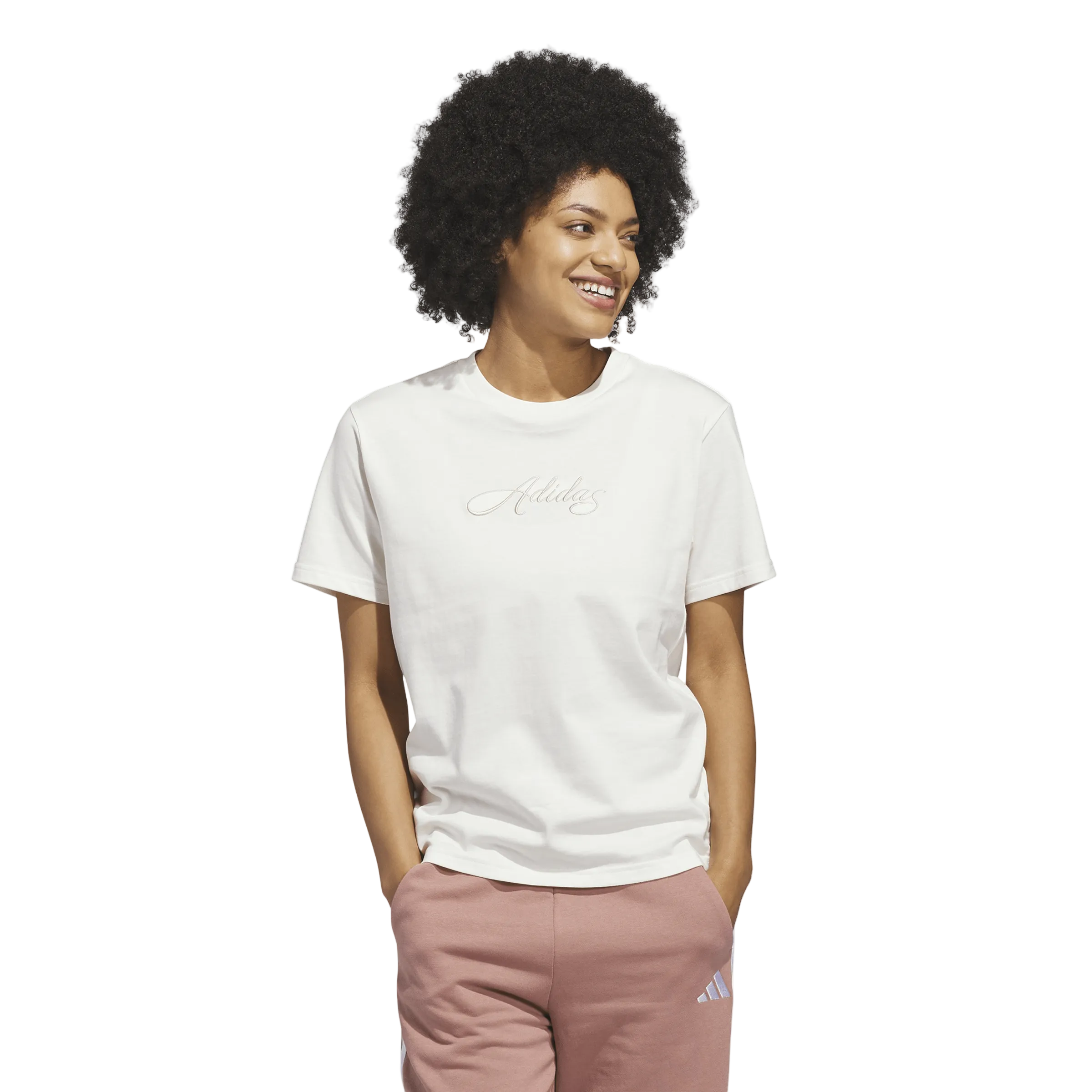 T-SHIRT SC CURSIVE W