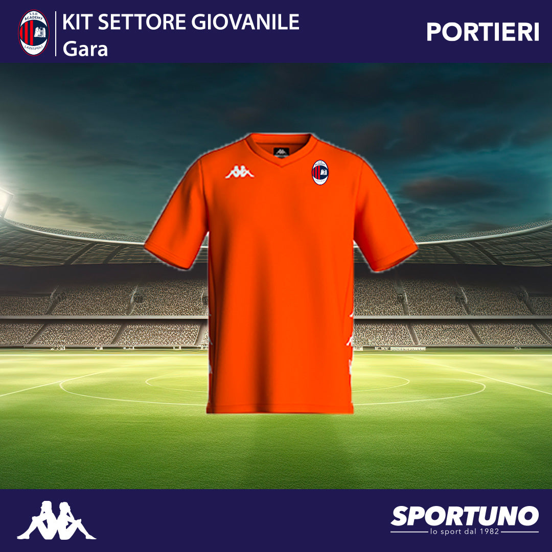 ACADEMY LADISPOLI MAGLIA GARA PORTIERE SCUOLA CALCIO