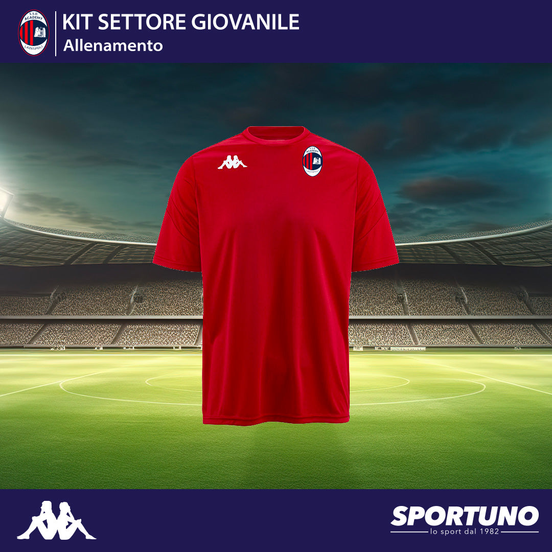 ACADEMY LADISPOLI MAGLIA ALLENAMENTO GIOCATORE SCUOLA CALCIO/AGONISTICA