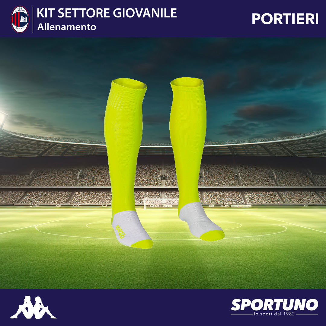 ACADEMY LADISPOLI CALZE ALLENAMENTO PORTIERE SCUOLA CALCIO/AGONISTICA