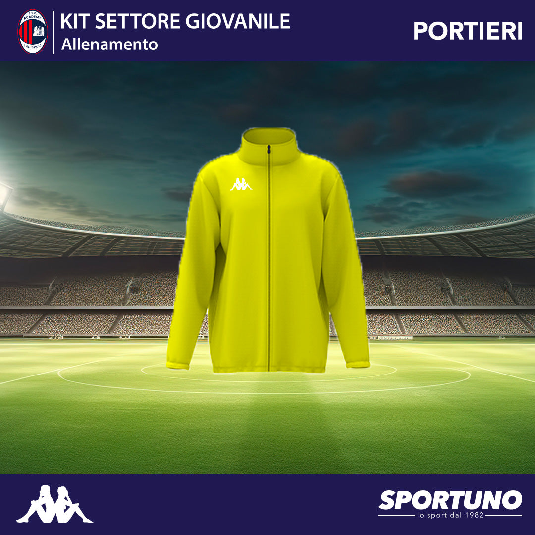 ACADEMY LADISPOLI K-WAY PORTIERE  SCUOLA CALCIO/AGONISTICA