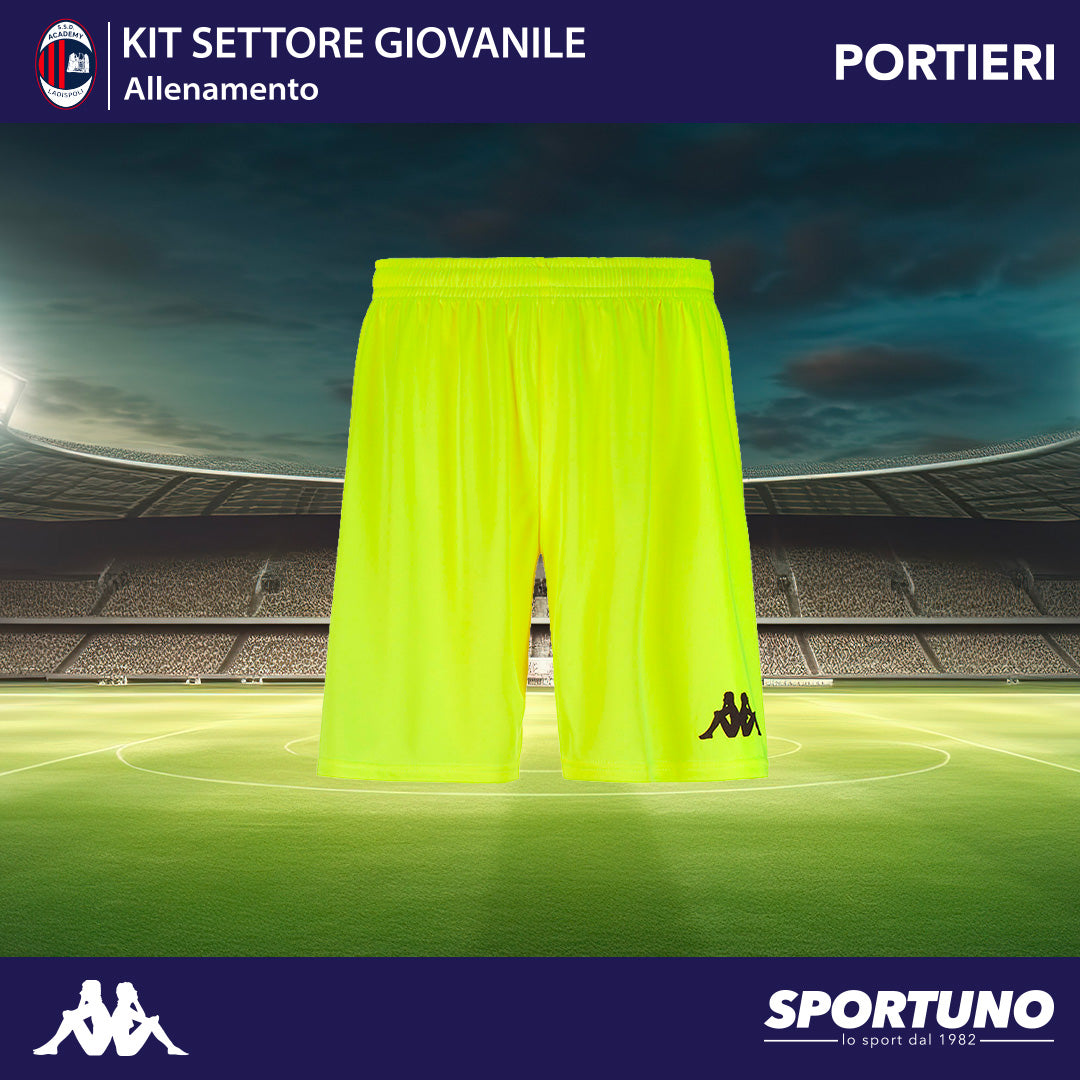 ACADEMY LADISPOLI SHORT ALLENAMENTO PORTIERE SCUOLA CALCIO/AGONISTICA