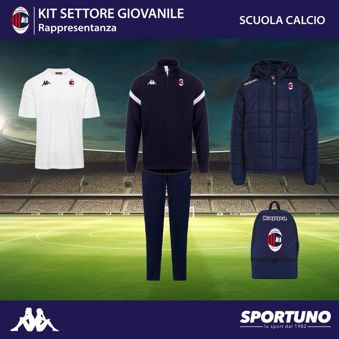 ACADEMY LADISPOLI KIT GIOCATORE SCUOLA CALCIO