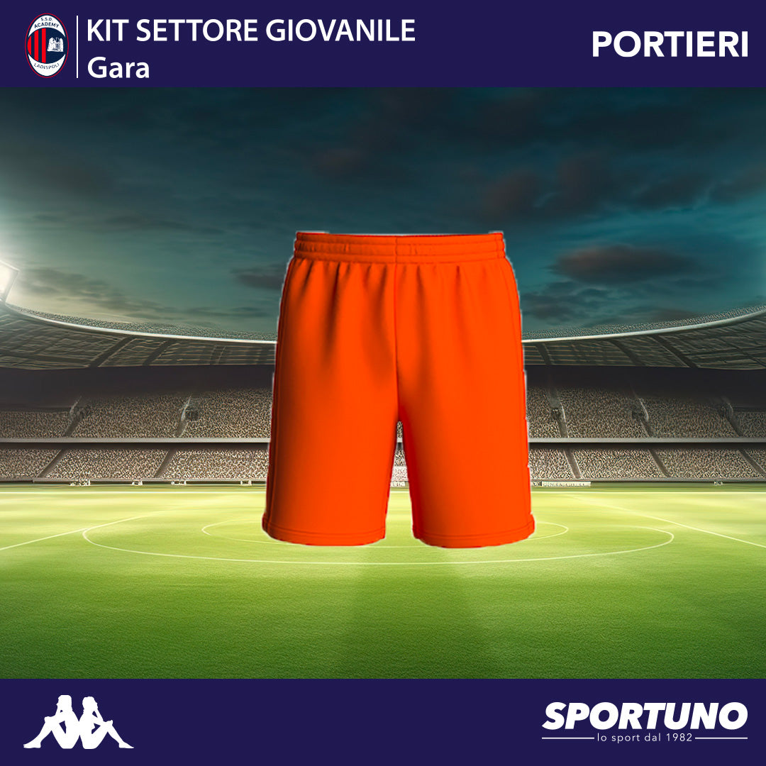 ACADEMY LADISPOLI SHORT GARA  PORTIERE SCUOLA CALCIO/AGONISTICA