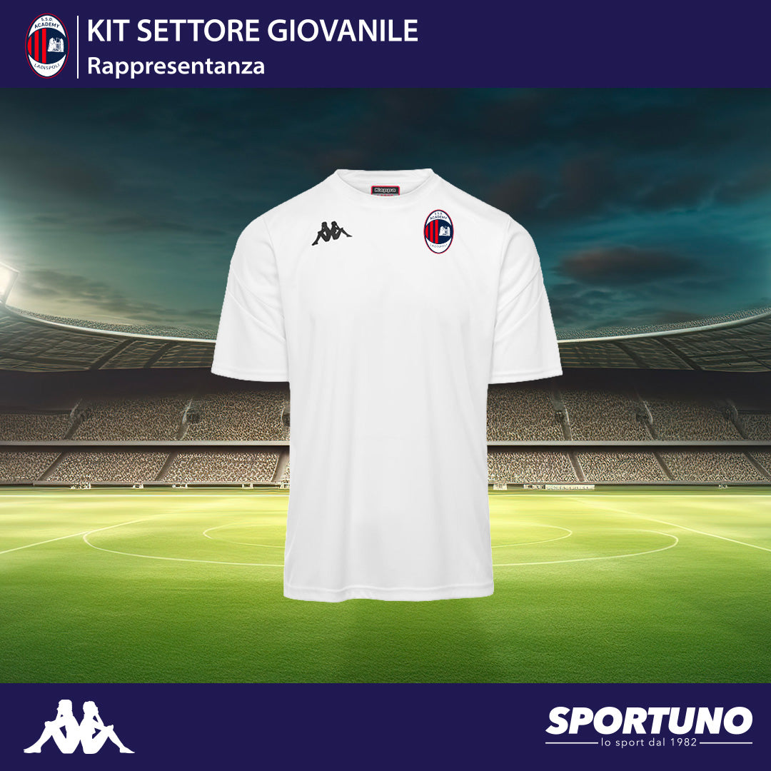 ACADEMY LADISPOLI T-SHIRT  DI RAPPRESENTANZA SCUOLA CALCIO/AGONISTICA