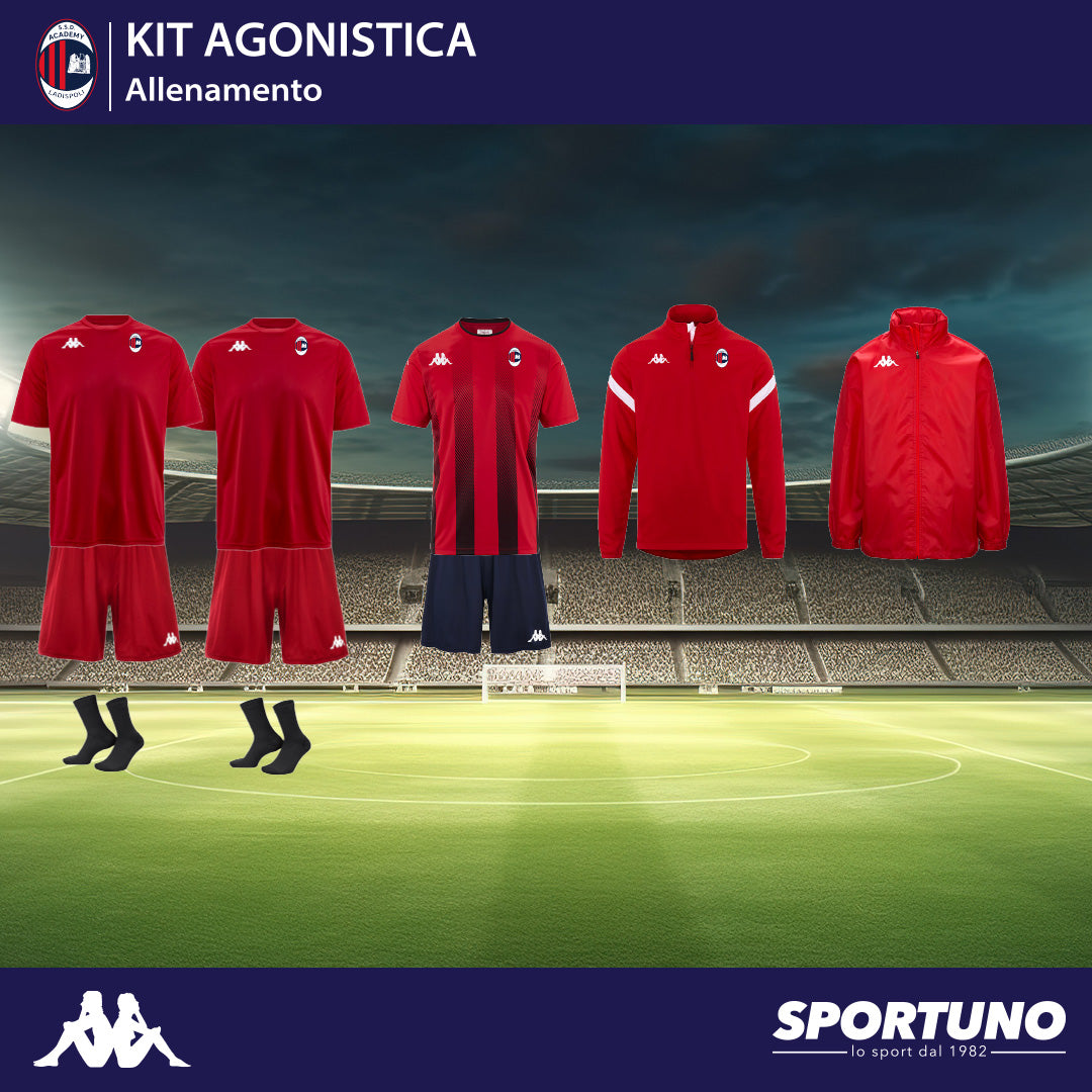 ACADEMY LADISPOLI KIT GIOCATORE AGONISTICA
