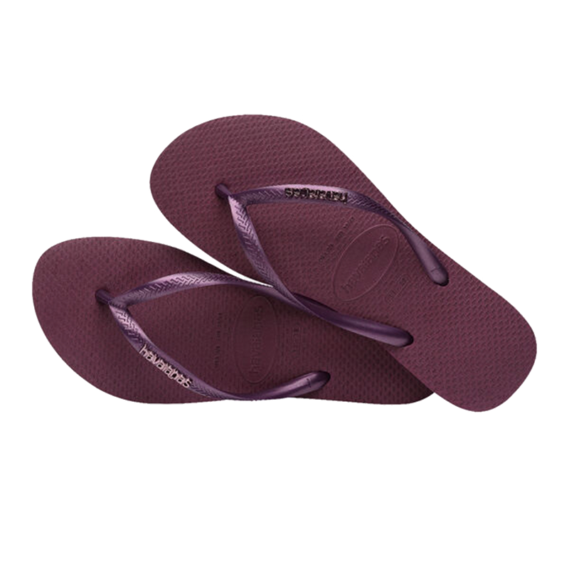 HAVAIANAS SLIM LOGO METALLIC