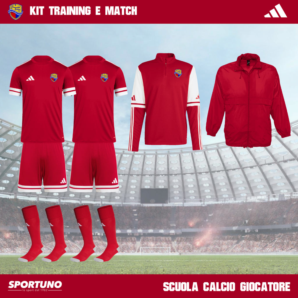 KIT SCUOLA CALCIO BETTINI GIOCATORE