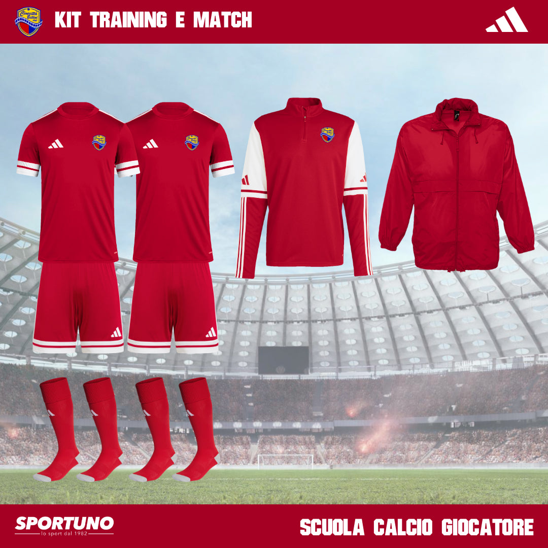 KIT SCUOLA CALCIO BETTINI GIOCATORE