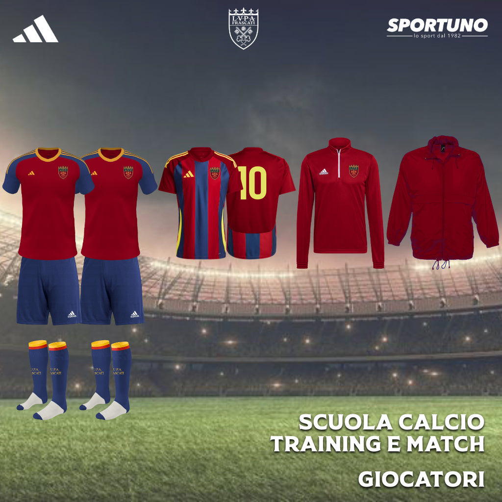 LUPA FRASCATI KIT GIOCATORE SCUOLA CALCIO