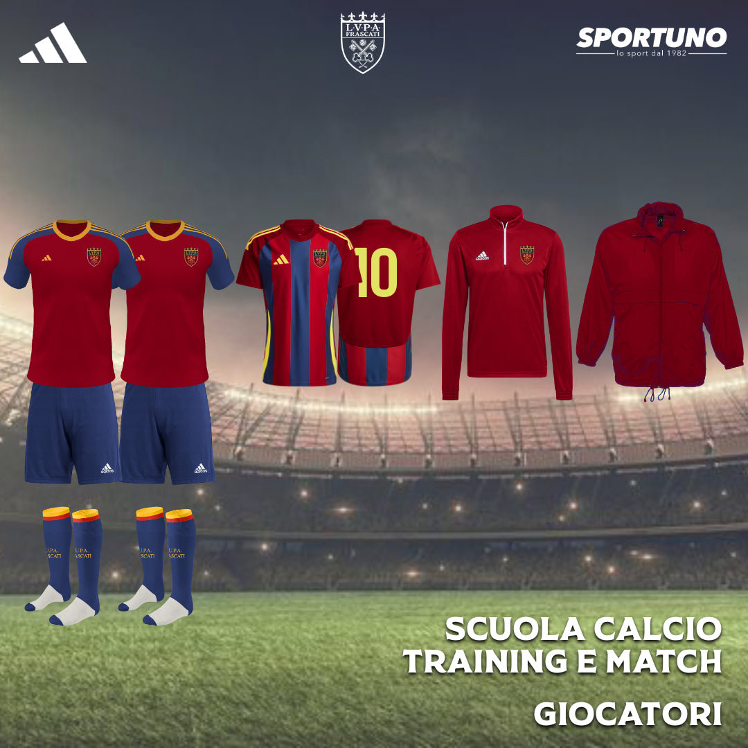 LUPA FRASCATI KIT GIOCATORE SCUOLA CALCIO