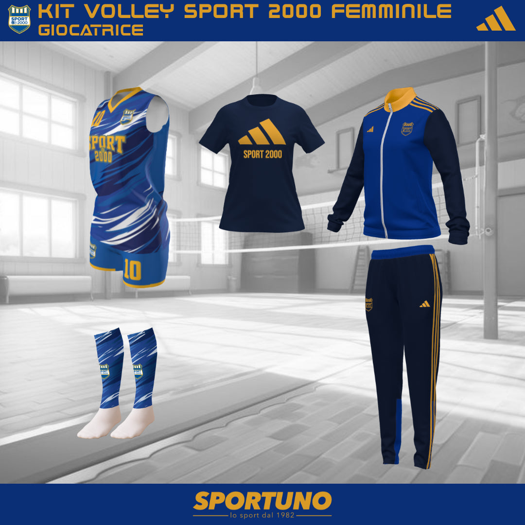 KIT VOLLEY FEMMINILE GIOCATRICE