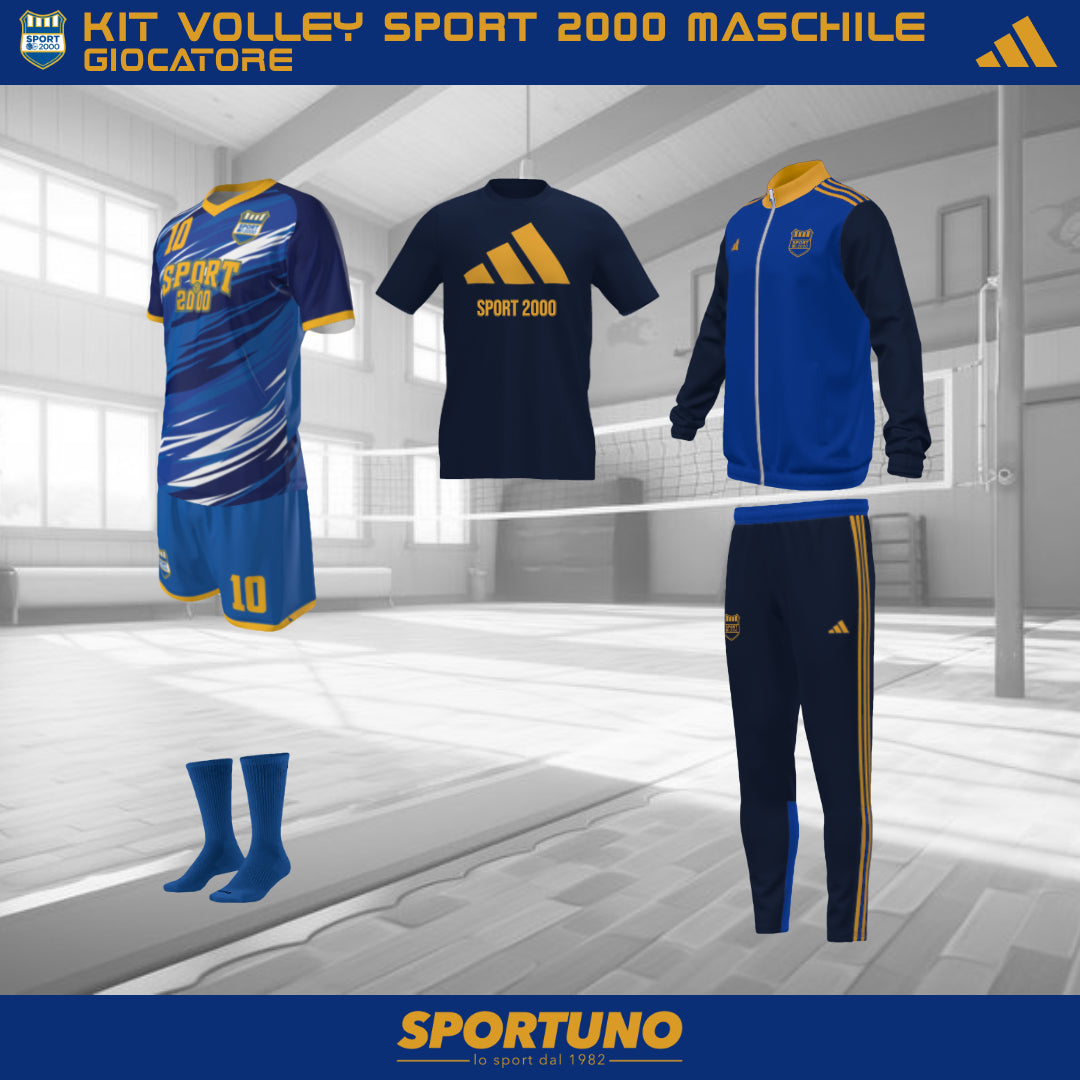 KIT VOLLEY MASCHILE GIOCATORE