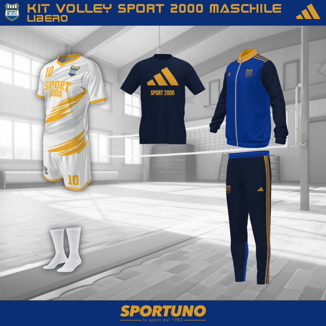 KIT VOLLEY MASCHILE LIBERO