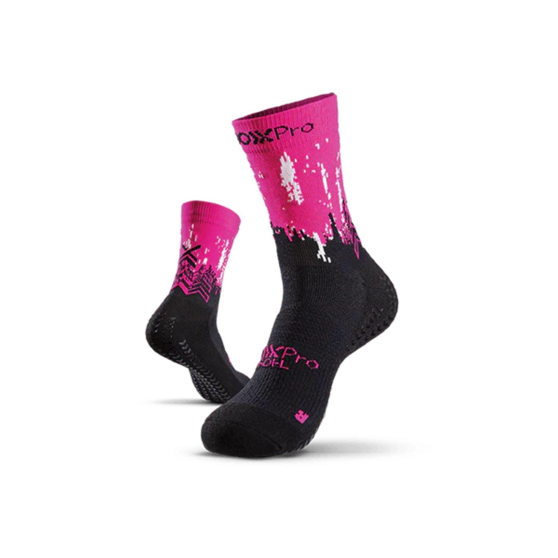 SOXPRO PADEL BLACK FUXIA