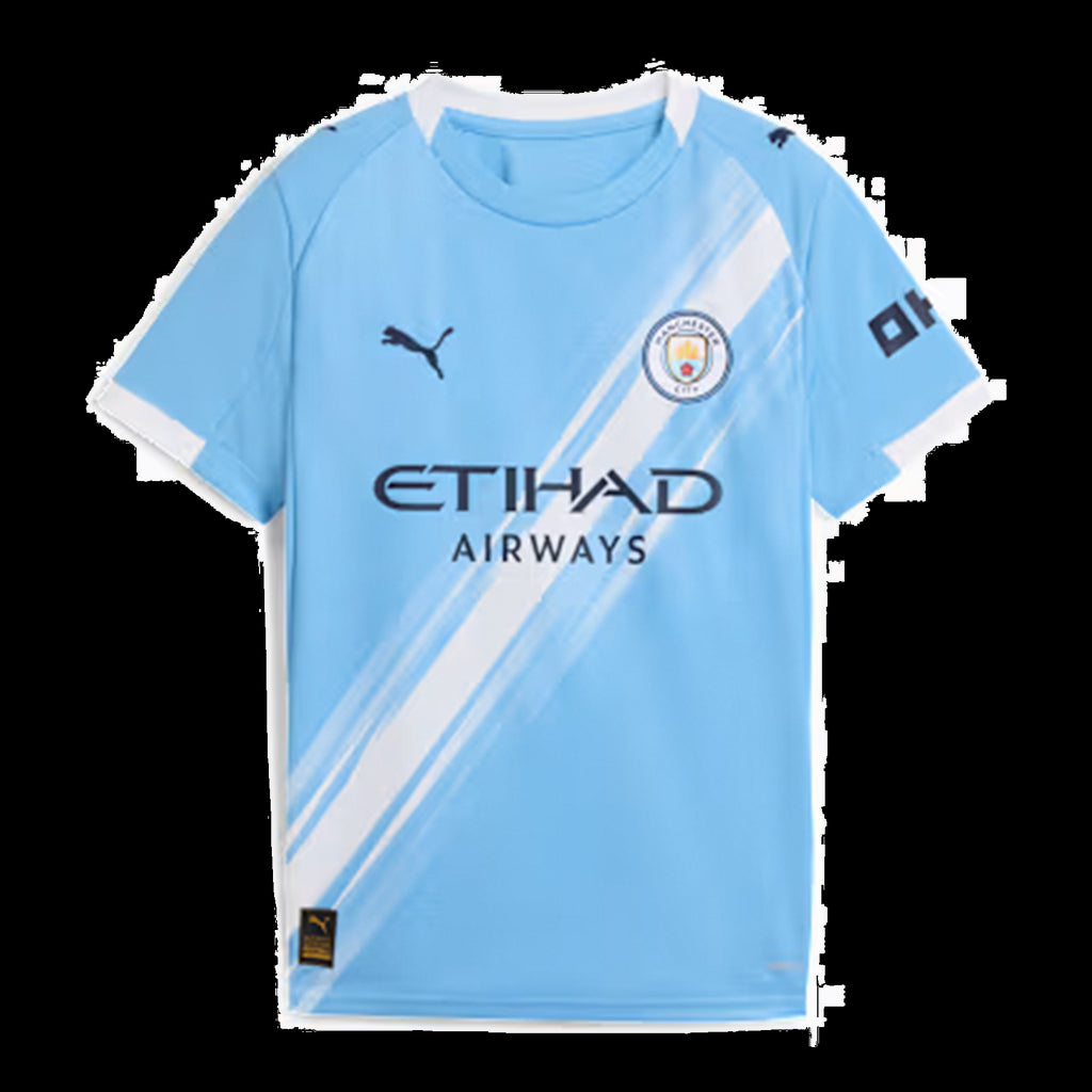MAGLIA GARA HOME MANCHESTER CITY REPLICA 2025/26 JUNIOR