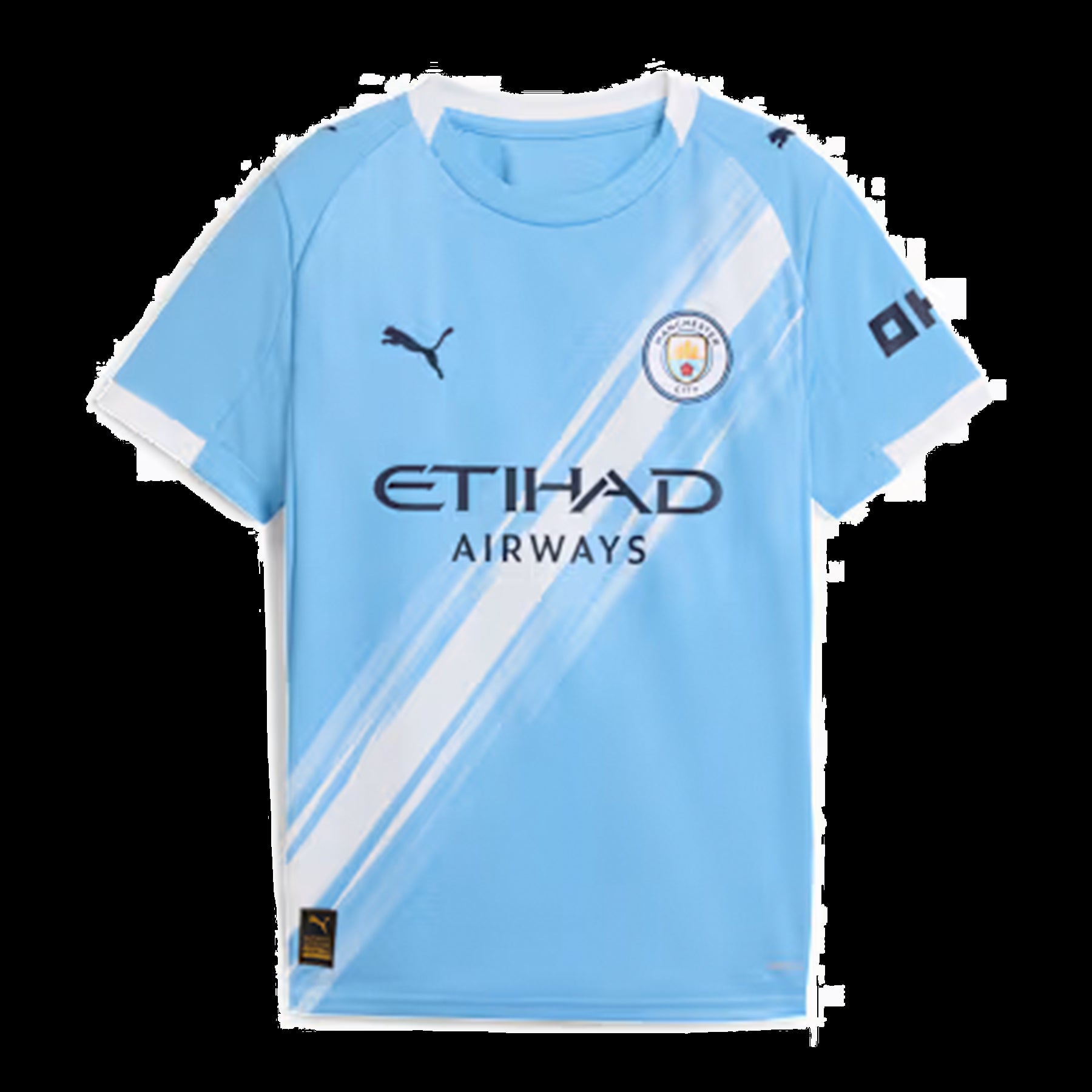 MAGLIA GARA HOME MANCHESTER CITY REPLICA 2025/26 JUNIOR