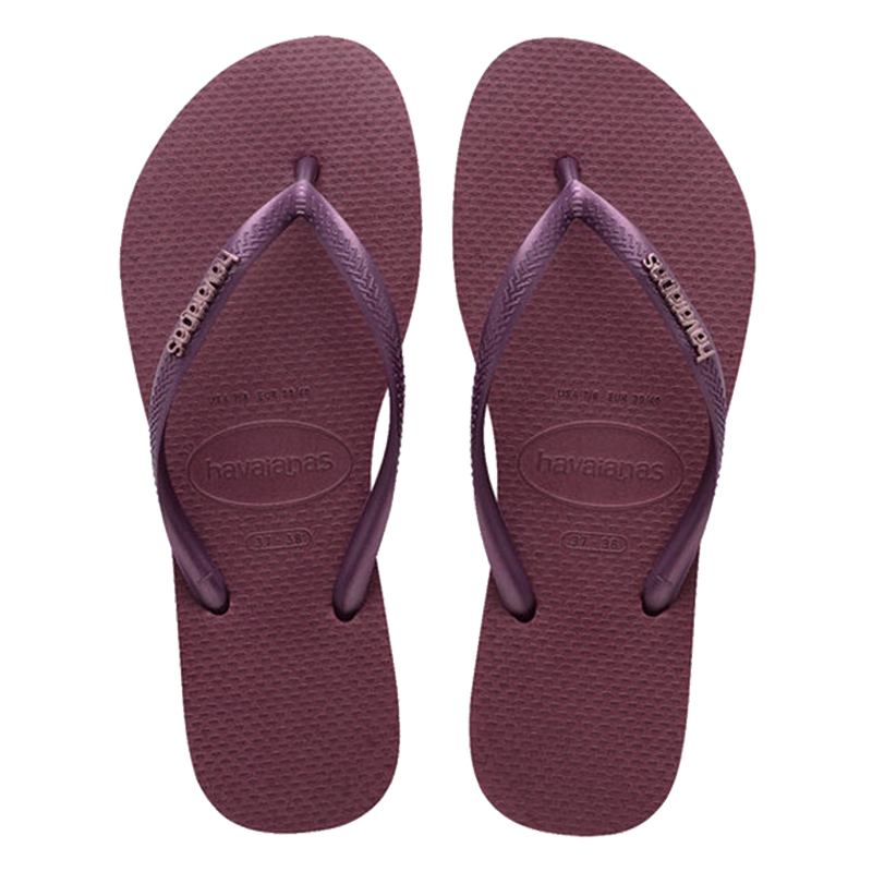 HAVAIANAS SLIM LOGO METALLIC