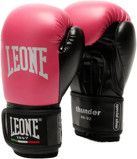 GUANTI BOXE THUNDER JUNIOR FUXIA