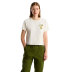 FLORA EMBRO REGULAR TEE W