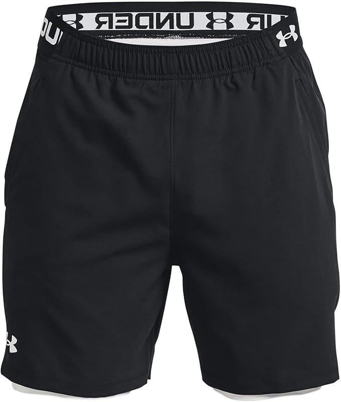 UNDER ARMOUR TOP BRA MID CROSSBACK BLACK DA DONNA