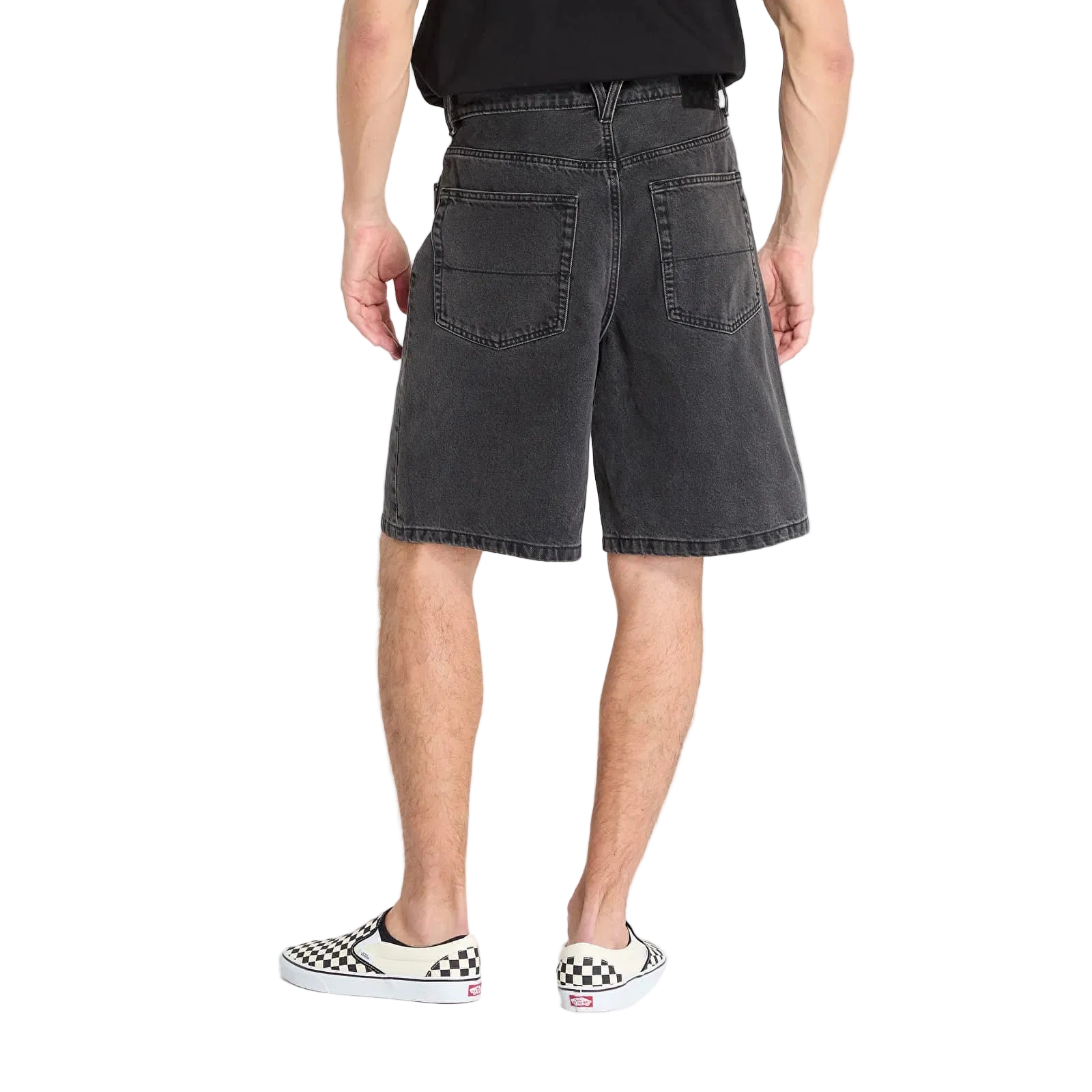 CHECK 5 BAGGY DENIM SHORT M