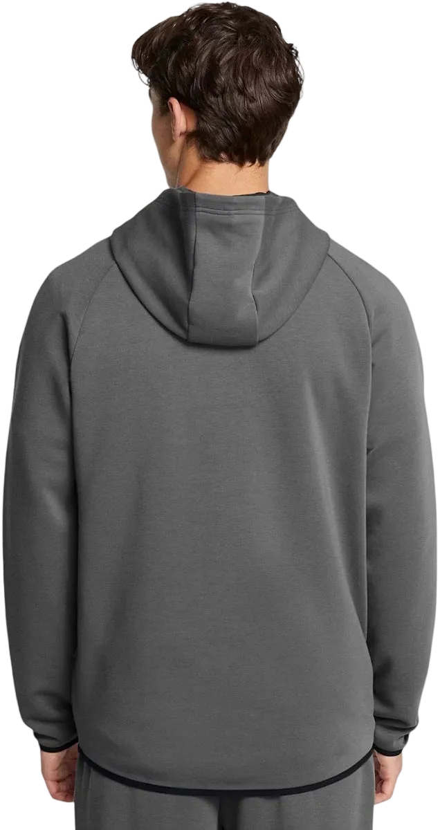 FELPA CON CAPPUCCIO E ZIP