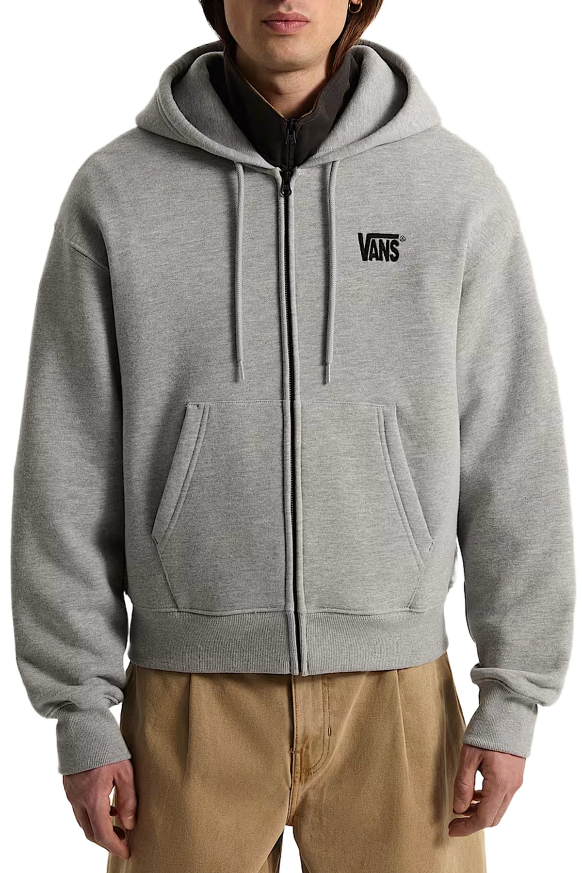 STRETCH LOGO FULL ZIP M