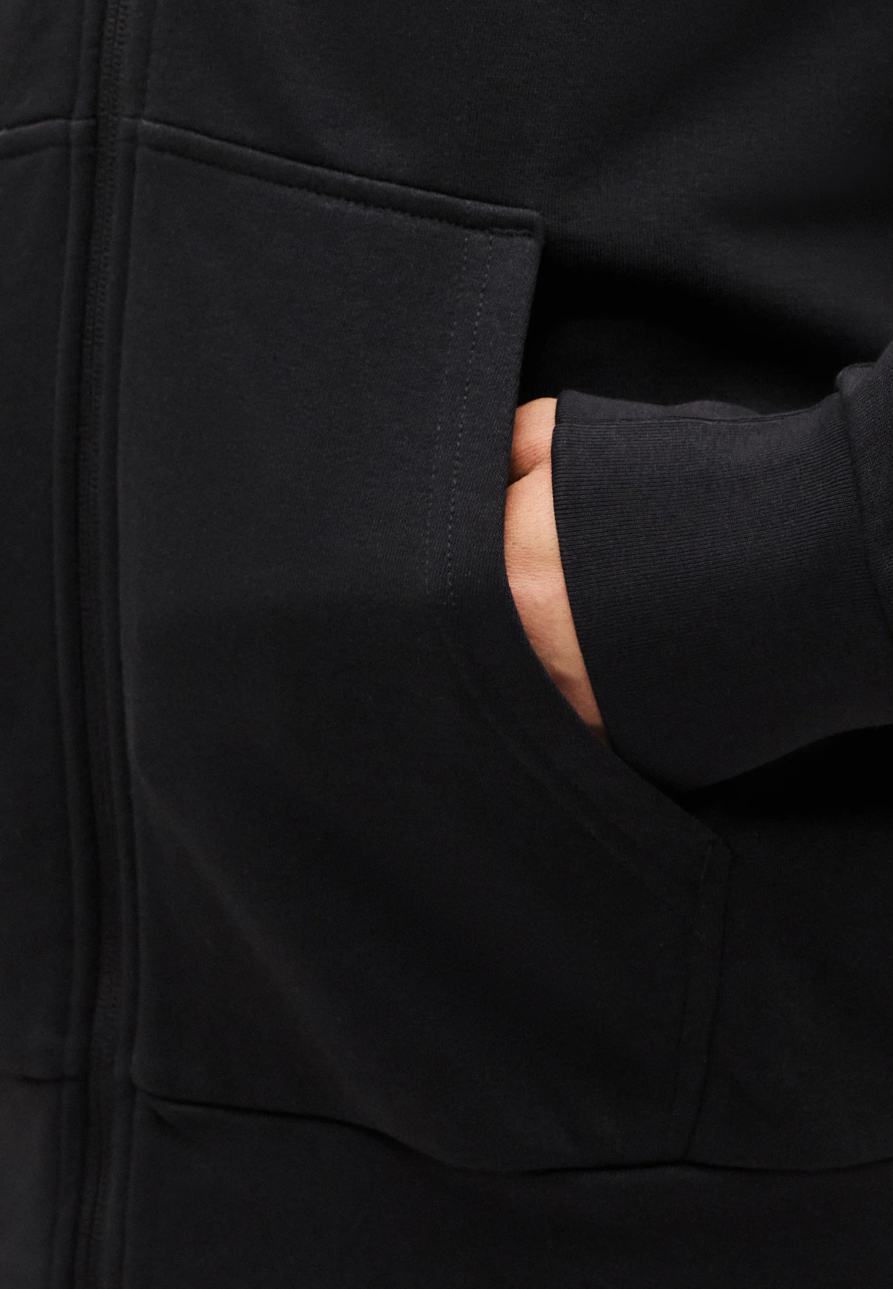 SIMPLE DOME LIGHT REG FULL ZIP HOODIE M