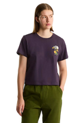 FLORA EMBRO REGULAR TEE W