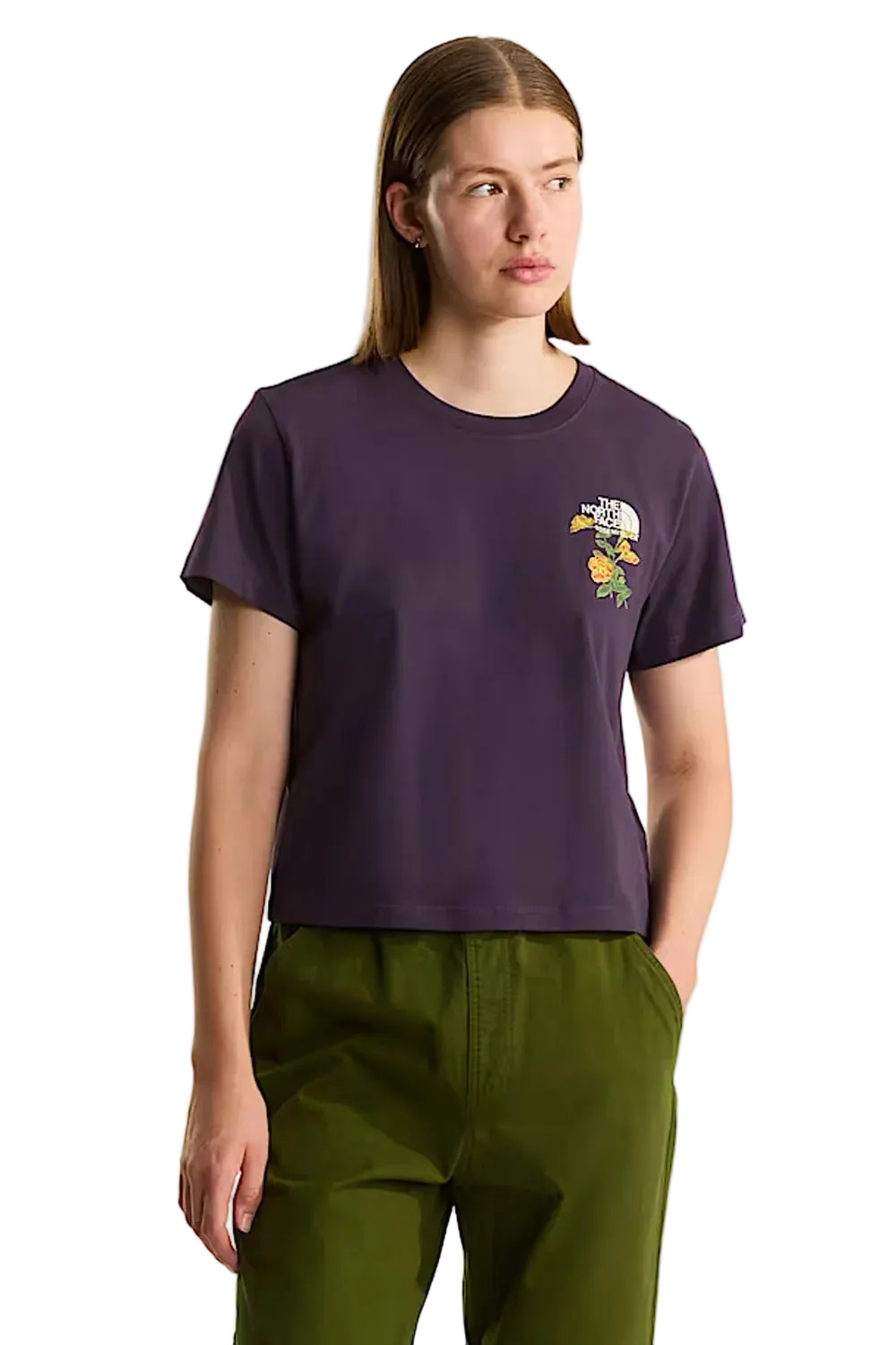 FLORA EMBRO REGULAR TEE W