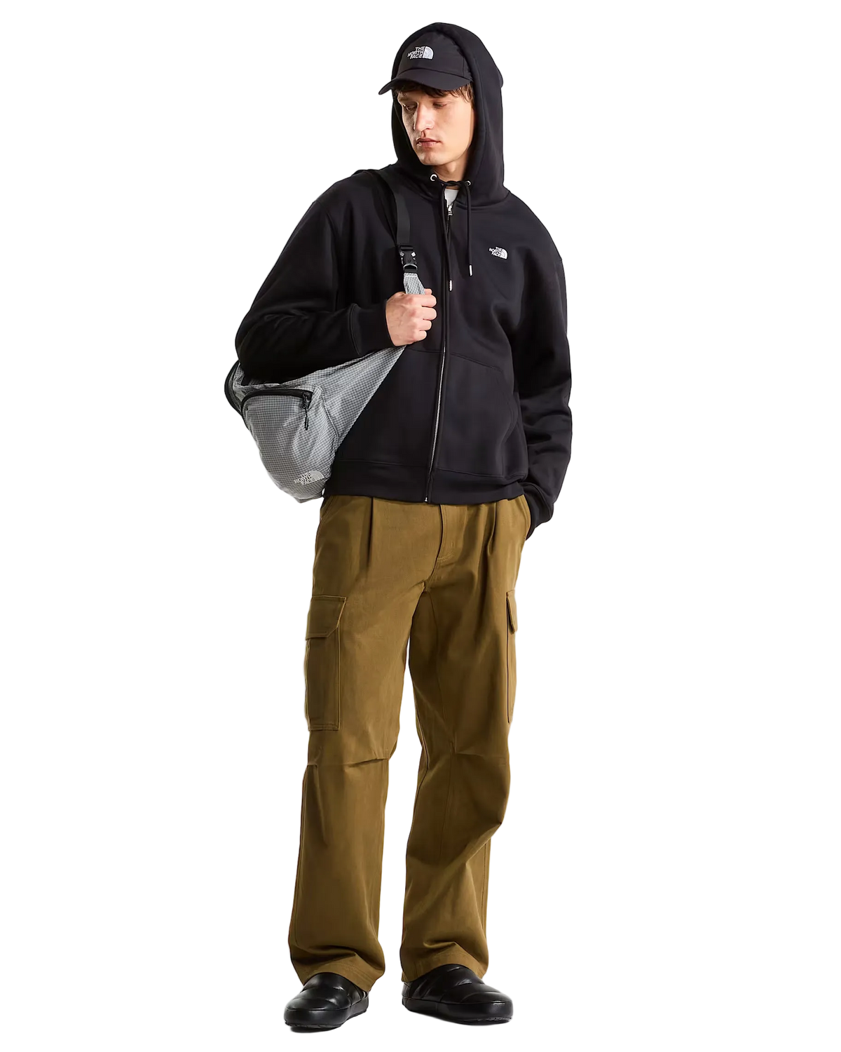 ESS SD RELAXED FZ HOODIE M