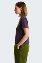 FLORA EMBRO REGULAR TEE W