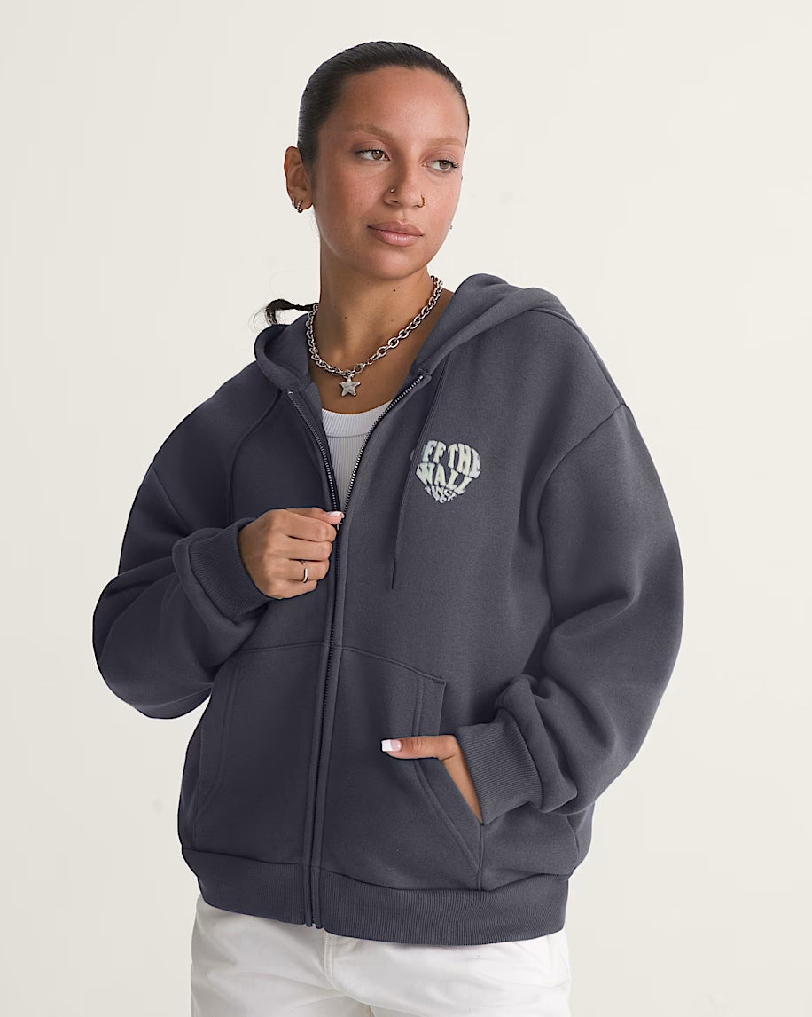 HEARTBEATS ZIP UP W