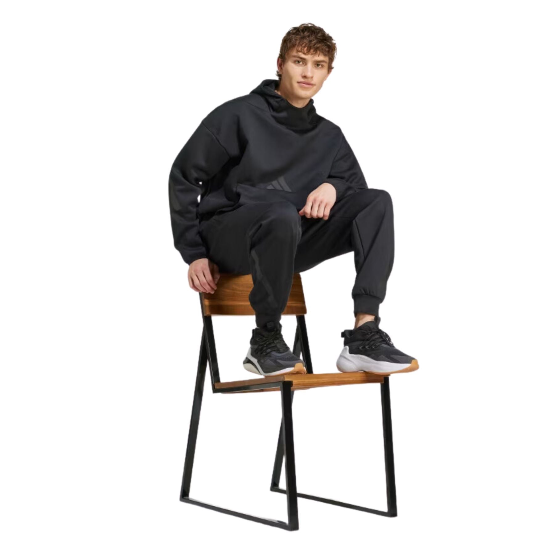 FELPA CON CAPPUCCIO Z.N.E. M