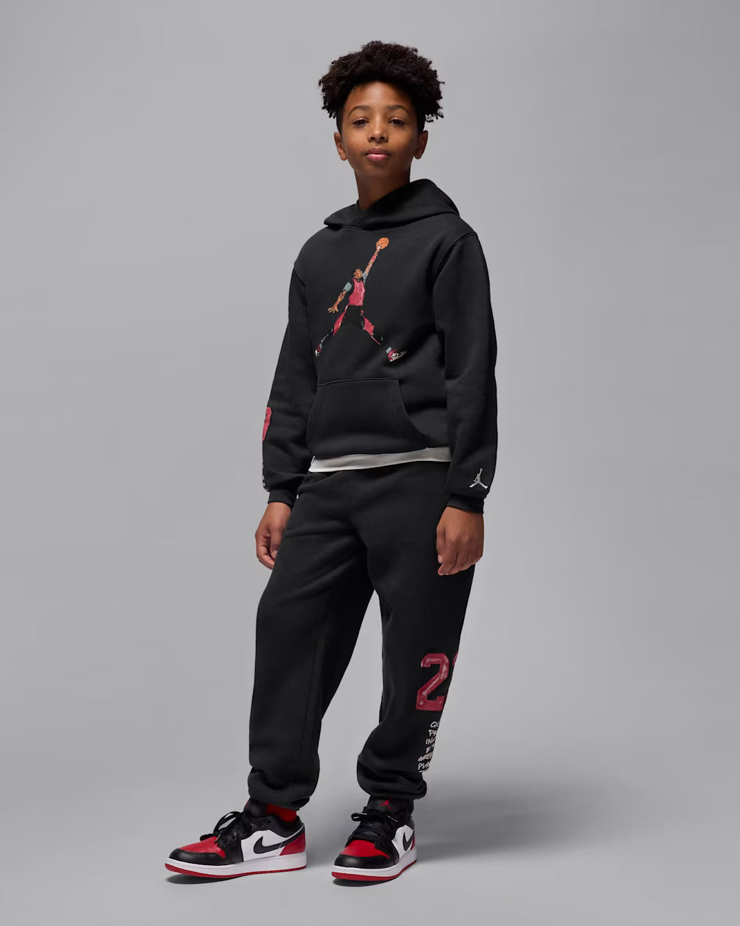 FELPA CAPPUCCIO JORDAN JUNIOR