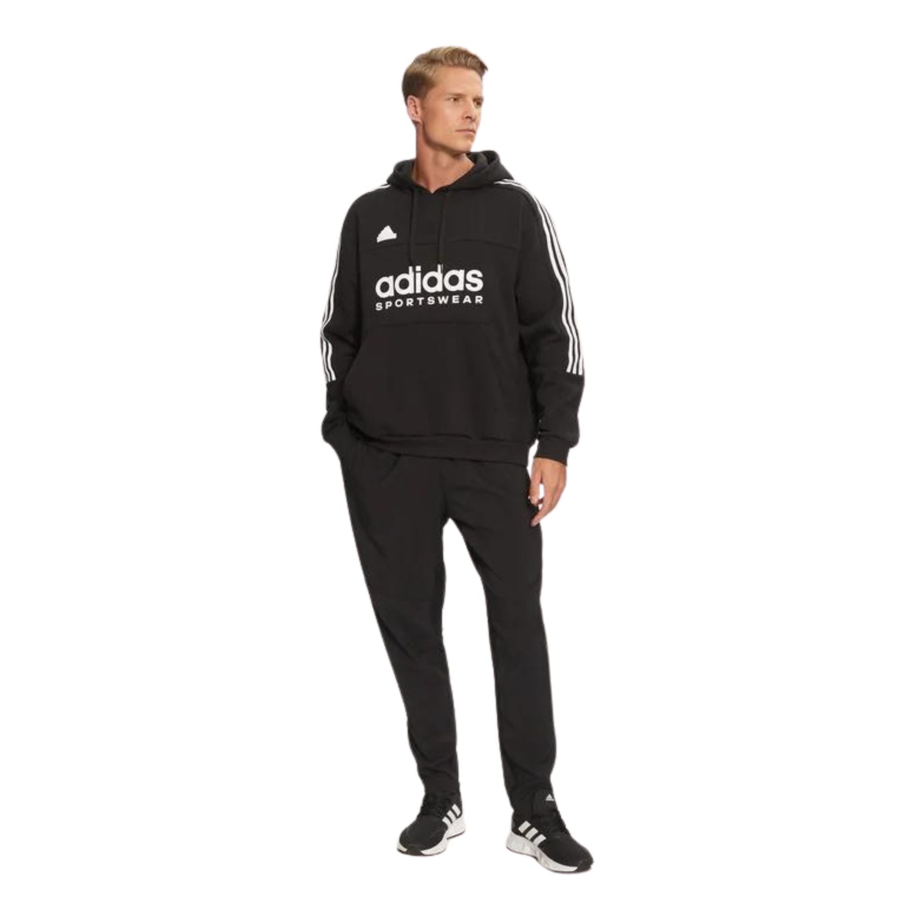 FELPA CON CAPPUCCIO TIRO