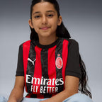 MAGLIA GARA HOME AC MILAN  25/26 JUNIOR