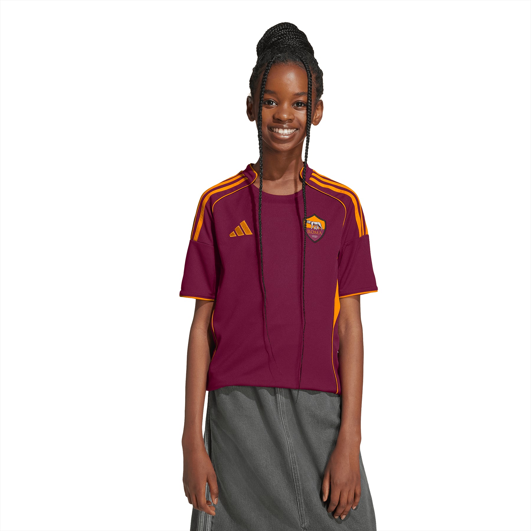 MAGLIA AS ROMA HOME JUNIOR 25/26
