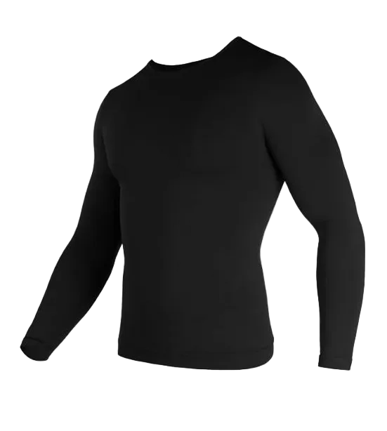 MAGLIA GIROCOLLO M/L BASIC